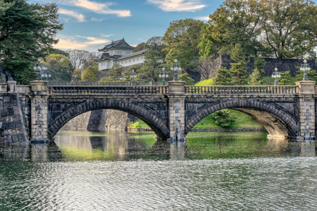皇居のお堀と橋